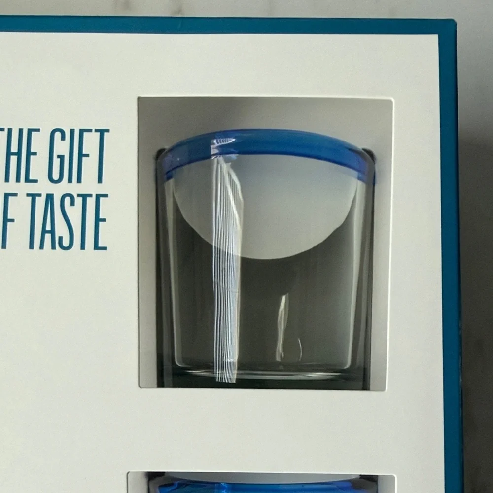 The Gift of Taste 1800 Tequila Glass Set New